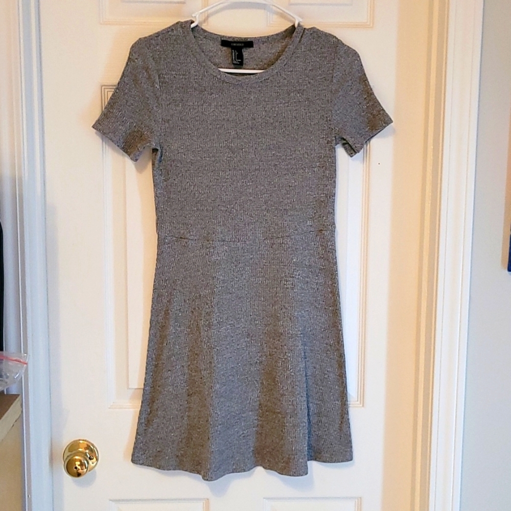Forever 21 grey mini dress